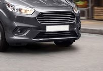 Ford Courier 2014-2023 гг. Накладки на задний бампер из нержавеющей стали OmsaLine (2018↗, 2 шт) фото 1
