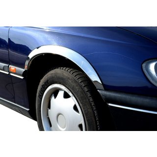 Накладки на арки (4 шт, нержавейка) Opel Omega B 1994-2003 гг. фото 1