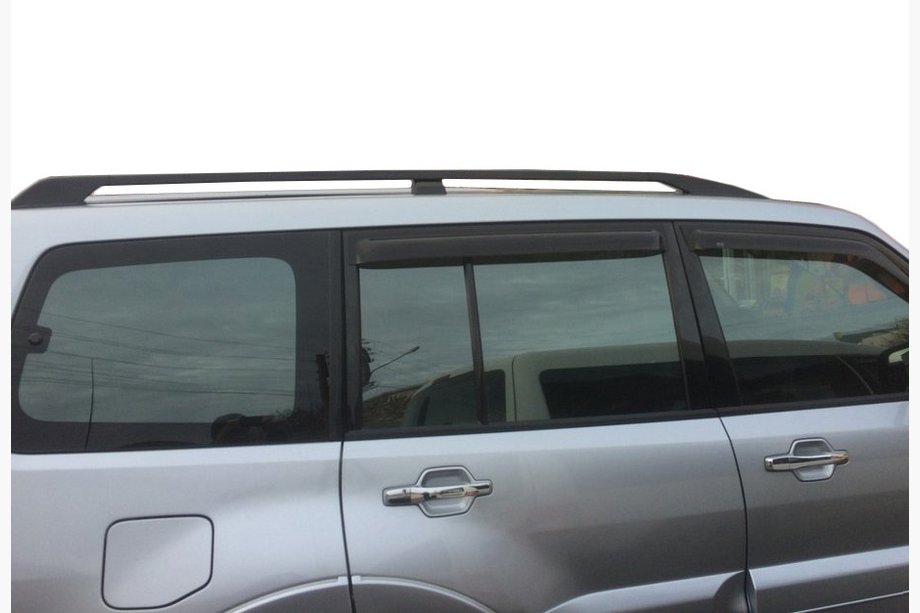 Mitsubishi Pajero Wagon III 1999-2006 гг. Рейлинги Оригинальный Дизайн (2 шт) Image