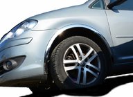 Volkswagen Touran 2003-2010 гг. Накладки на арки (4 шт, нержавейка) 2003-2006 фото 1