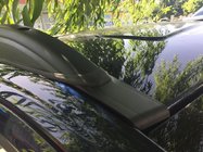 Mercedes Viano 2004-2014 гг. Черные рейлинги Skyport (цельнометаллические) фото 2