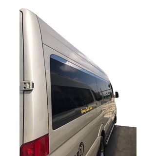 Верхние Молдинги Окон Нержавейка Volkswagen Crafter 2006-2016 гг. фото 1
