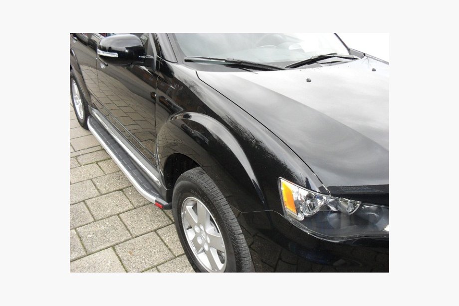 Peugeot 4007 2007-2013 гг. Боковые пороги Fullmond (2 шт., алюминий) Image