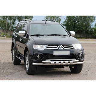Передняя защита ST015 (нержавейка)