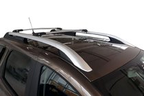 Renault Duster 2018-2024 гг. Поперечины на рейлинги с замком Wingbar V1 (2 шт) фото 1