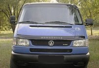 Volkswagen T4 Transporter 1990-2003 гг. Дефлектор капота (косые фары) (VIP) фото 1