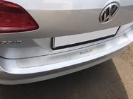 Volkswagen Passat B7 2012-2015 гг. Накладка на задний бампер Nataniko (нержавейка) фото 1