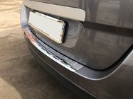 Renault Scenic/Grand 2009-2016 гг. Накладка на задний бампер Carmos (Grand, нержавейка) фото 1