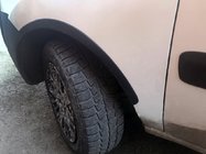 Fiat Doblo I 2001-2005 гг. Расширители арок (4 шт, черные) фото 1