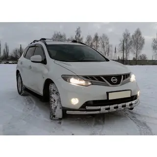 Передняя защита ST015 (нержавейка)