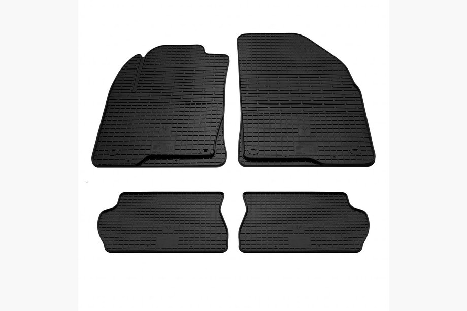 Mazda 2 2003-2007 гг. Резиновые коврики (4 шт, Stingray Premium) Image