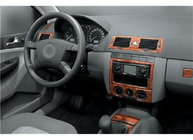 Skoda Fabia 2000-2007 гг. Накладки на торпедо Алюминий фото 6