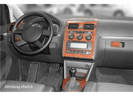 Volkswagen Touran 2003-2010 гг. Накладки на Панель Приборов Дерево фото 5