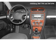 Skoda Octavia II A5 2006-2010 гг. Накладки для салона фото 4