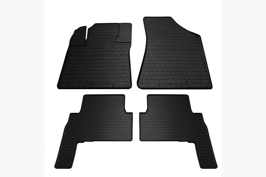 Kia Sorento II XM 2009-2014 гг. Резиновые коврики 2009-2012 (4 шт, Stingray Premium) Image
