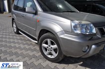 Nissan X-trail T30 2002-2007 гг. Боковые пороги King (2 шт., алюминий) фото 4