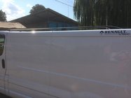 Nissan Primastar 2002-2014 гг. Черные рейлинги фото 8