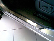 Nissan X-trail T31 2007-2014 гг. Накладки на Пороги Nataniko (4 шт., Нержавейка) Premium - лента 3M, 0.8 мм фото 1