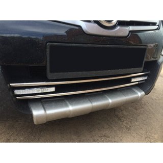 Передняя защита ST008 (нержавейка) Opel Vivaro 2001–2015 гг. фото 2