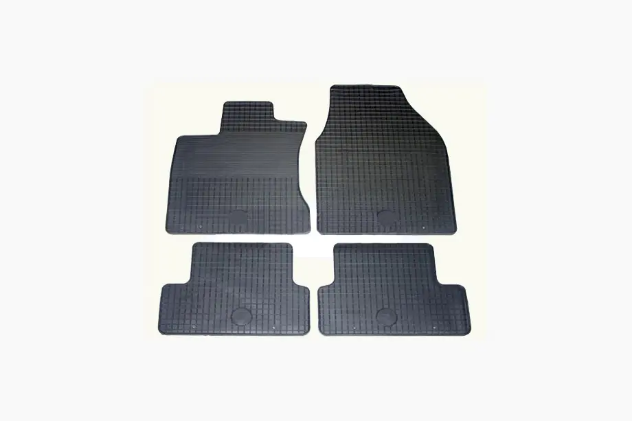 Nissan Qashqai 2010-2014 гг. Оригинальные резиновые коврики (4 шт, Doma) Image