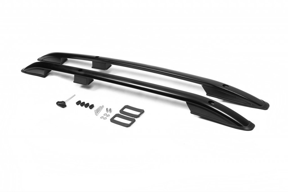 Mitsubishi ASX 2010-2023 гг. Рейлинги Skyport Black (2 шт) Image