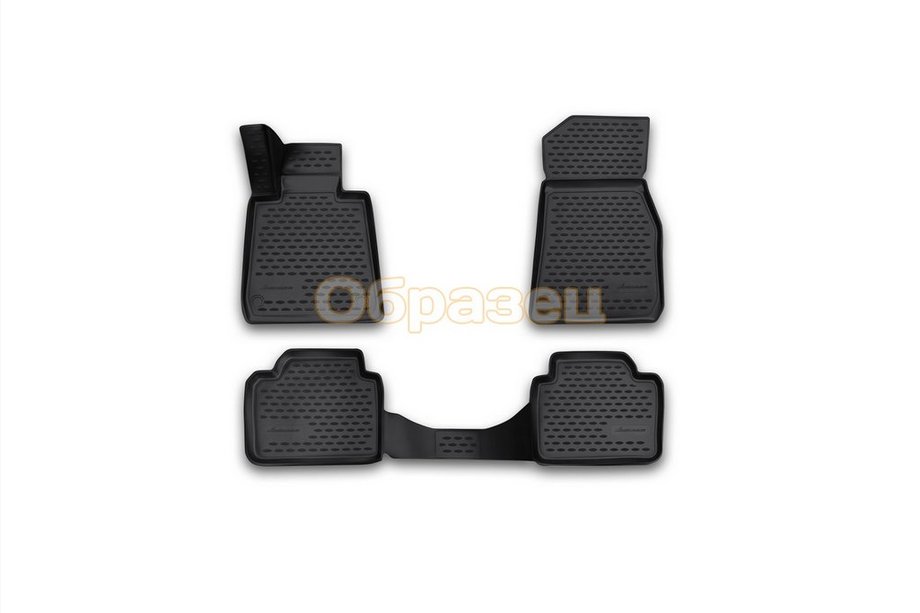 Chevrolet Trax 2012-2023 гг. 3D резиновые коврики в салон (4 шт, Novline) Image
