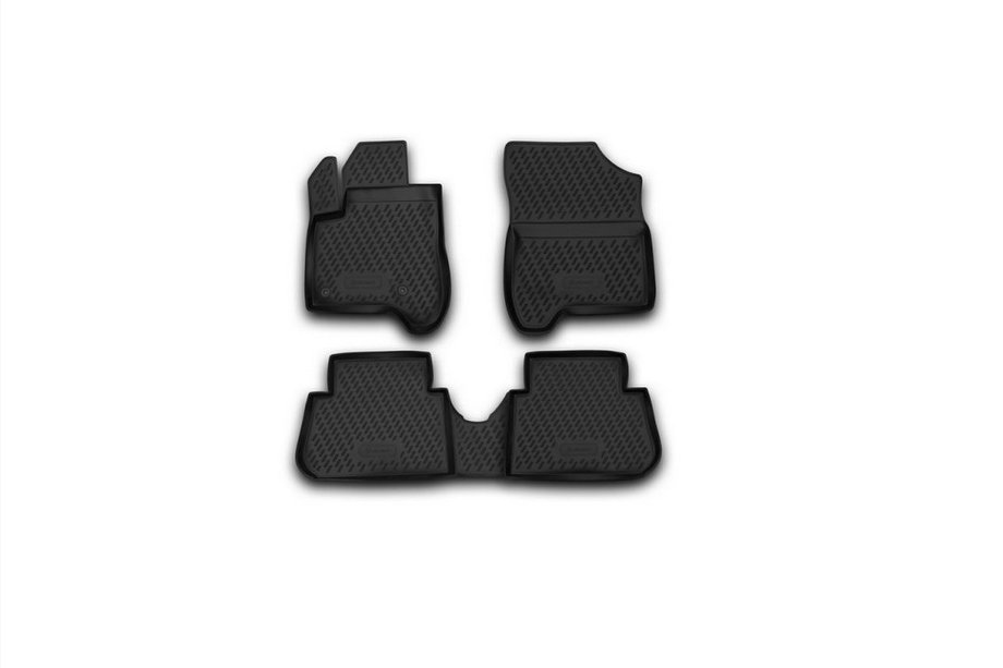 Citroen C-3 Picasso 2010-2017 гг. Резиновые коврики в салон (4 шт, Novline) Image
