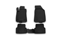 Citroen C-4 2010-2018 гг. Резиновые коврики в салон (4 шт, Novline) Вариант 1 фото 1