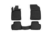 Citroen DS-3 2009-2016 гг. Резиновые коврики в салон (4 шт, Novline) фото 1