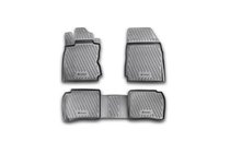 Nissan Note 2004-2012 гг. Резиновые коврики в салон (4 шт, Novline) фото 1