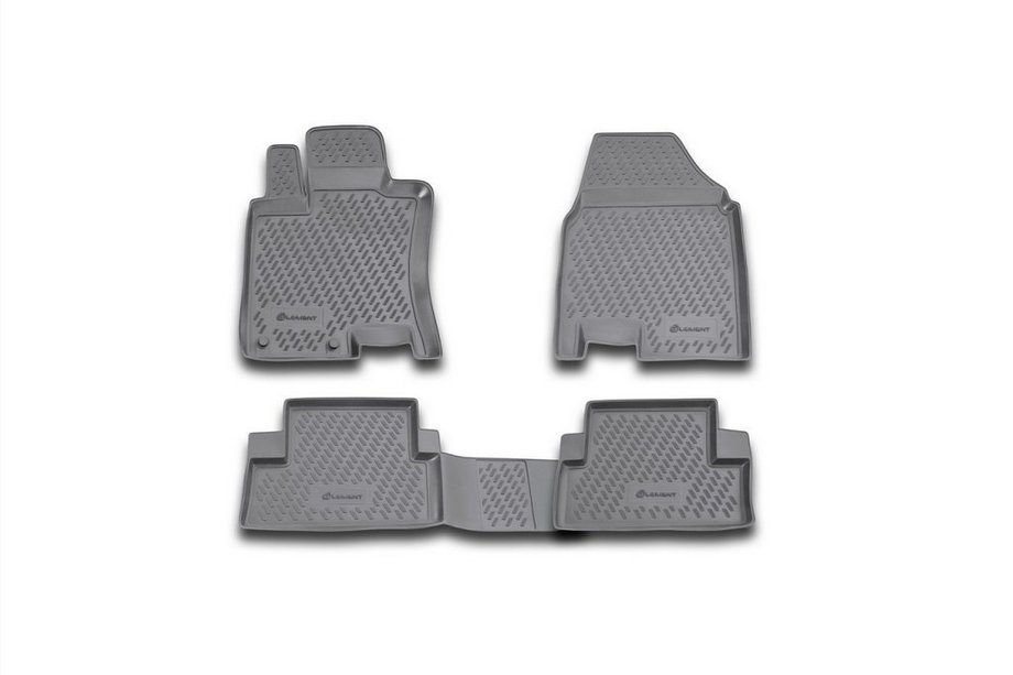 Nissan Qashqai 2007-2010 гг. Резиновые коврики в салон (4 шт, Novline) Image