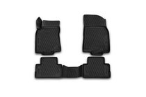 Nissan Qashqai 2014-2021 гг. 3D резиновые коврики в салон (4 шт, Novline) (J11F) Европейская версия фото 1