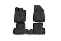 Nissan Terrano 2014- гг. (2014-2016) 3D резиновые коврики в салон (4 шт, Novline) 4WD фото 1