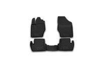 Peugeot 308 2007-2013 гг. Резиновые коврики в салон (4 шт, Novline) фото 1