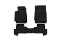 Suzuki Grand Vitara 2005-2017 гг. Резиновые коврики в салон (4 шт, Novline) 3D фото 1