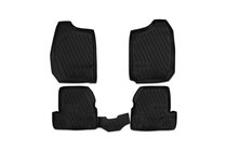 Suzuki Jimny 1998-2018 гг. Резиновые коврики в салон (4 шт, Novline) Cross фото 1