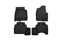 Ford F-150 2014-2021 гг. Резиновые коврики в салон (4 шт, Novline) Super Crew (2009-2014) фото 1