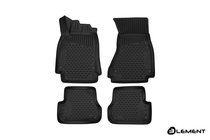 Audi A6 C7 2011-2017 гг. 3D резиновые коврики в салон (4 шт, Novline, Sedan) фото 1