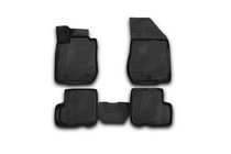 Lada Largus 2012- гг. 3D резиновые коврики в салон (4 шт, Novline) фото 1