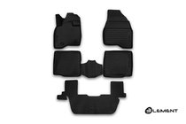 Ford Explorer 2011-2019 гг. 3D резиновые коврики в салон (5 шт, Novline) Вариант 2 фото 1