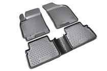 Chevrolet Lacetti 2003-2024 гг. Резиновые коврики в салон (4 шт, Novline) фото 1