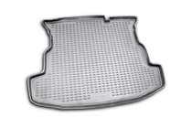 Fiat Albea 2002-2012 гг. Коврик в багажник резиновый (Novline) SD фото 1