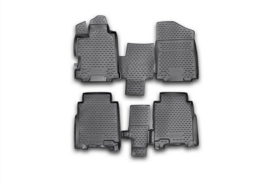 Honda FR-V 2004-2009 гг. Резиновые коврики в салон (4 шт, Novline) Image