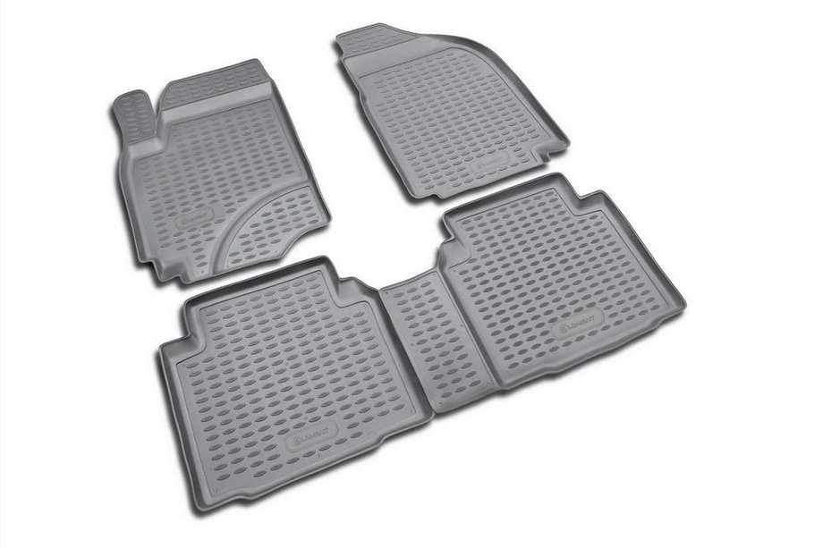 Hyundai Matrix 2001-2010 гг. Резиновые коврики в салон (4 шт, Novline) Image