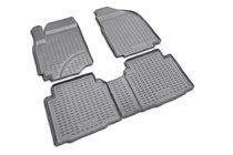 Hyundai Matrix 2001-2010 гг. Резиновые коврики в салон (4 шт, Novline) фото 1