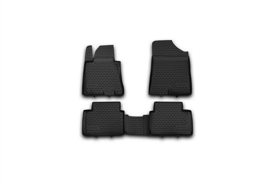 Hyundai I-30 2012-2017 гг. Резиновые коврики в салон (4 шт, Novline) Фото 1
