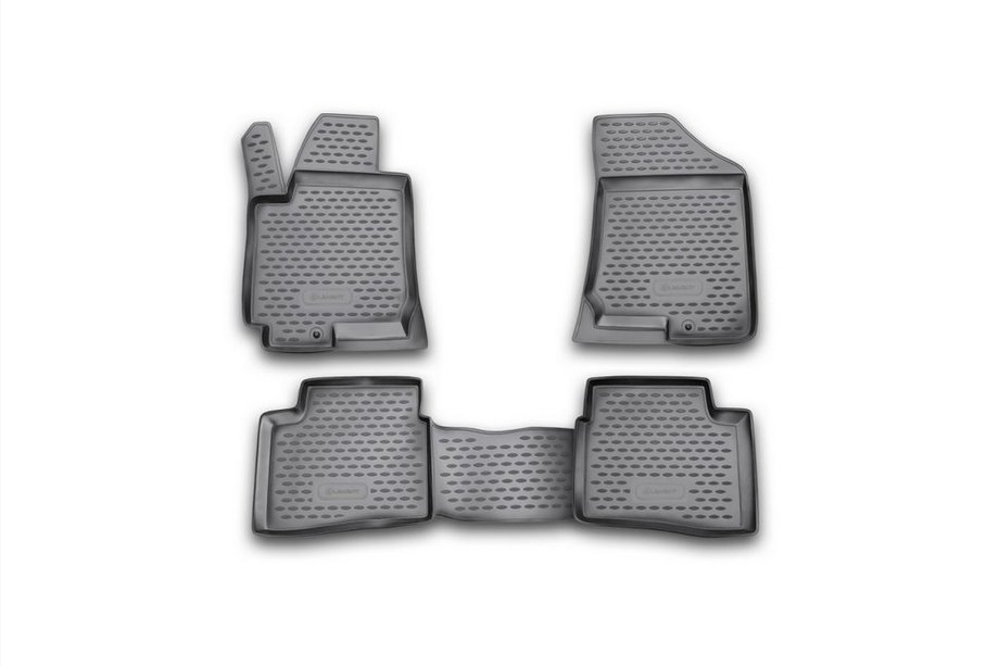 Kia Ceed 2007-2012 гг. Резиновые коврики в салон (4 шт, Novline) Proceed 3D Image