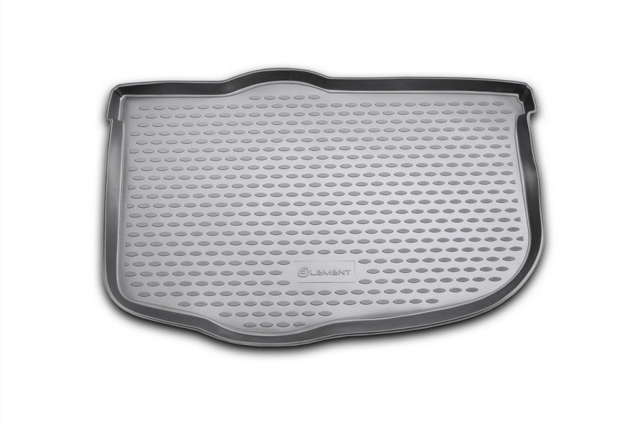 Kia Soul I 2008-2013 гг. Коврик в багажник (нижний) резиновый (Novline) кроссовер Image