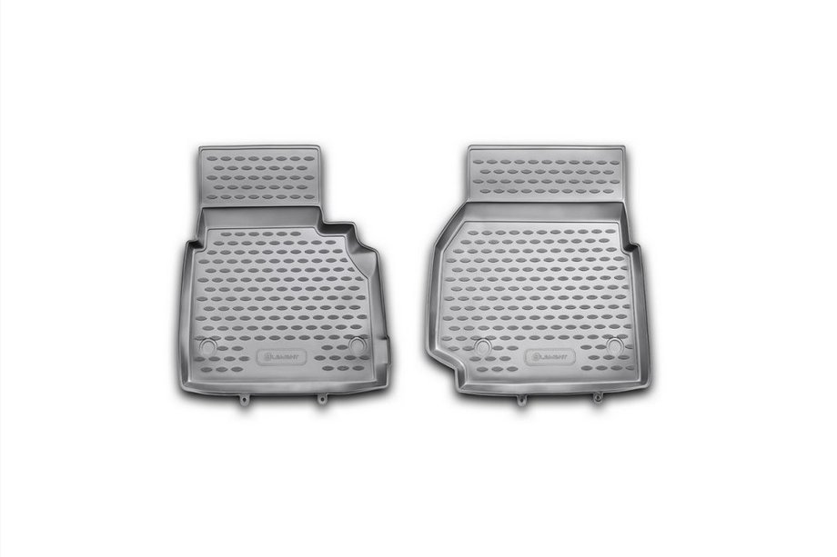 Land Rover Defender 1986-2016 гг. Резиновые коврики в салон (2 шт, Novline) 90/3D Image