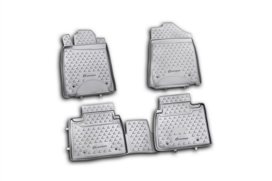 Lexus ES 2006-2011 гг. Резиновые коврики в салон (4 шт, Novline) ES350 2010-2012 Image
